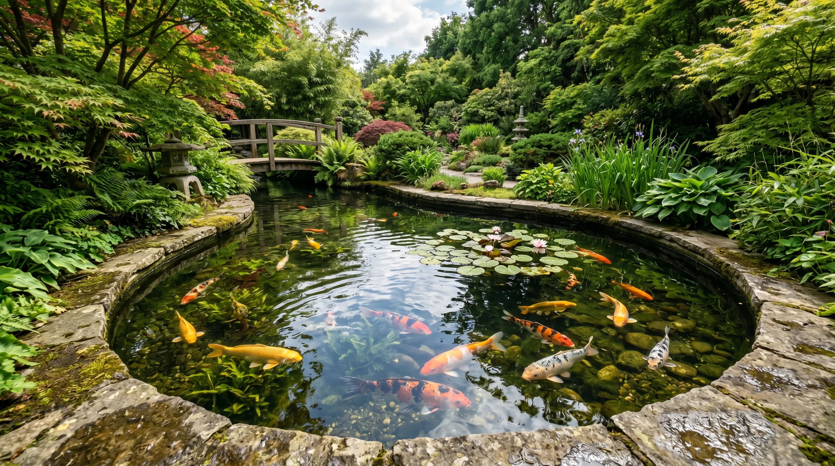 10 Koi Pond Ideas for a Peaceful Garden